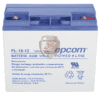 Bateria 12v 18ah epcom powerline