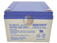 Bateria 12v 26ah epcom powerline