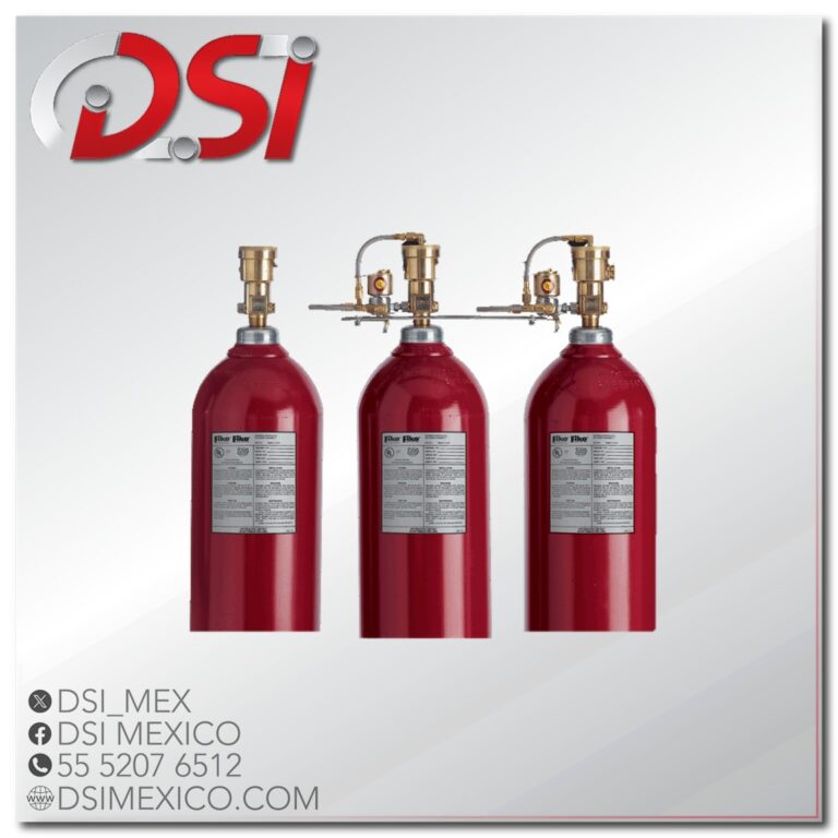 Cilindro de nitrógeno de agua nebulizada Micromist 73-0012 Fike