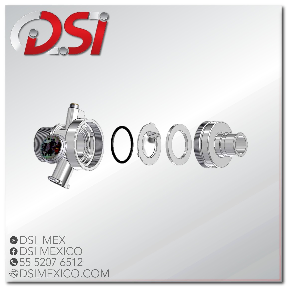 kit recarga para cilindros GCA agente limpio Ecaro