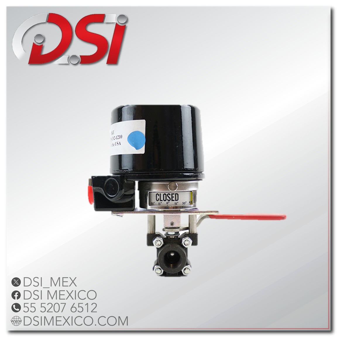 Válvula mantenimiento