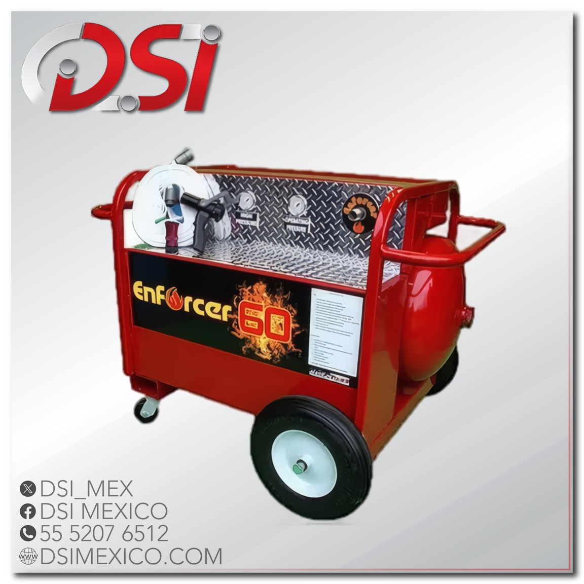 Enforcer 60 sistema espuma CAFS