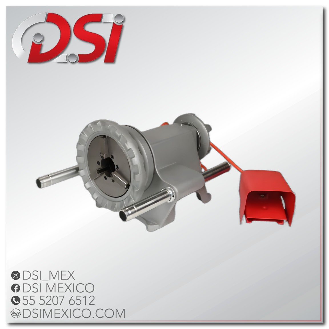 Motor para roscadora