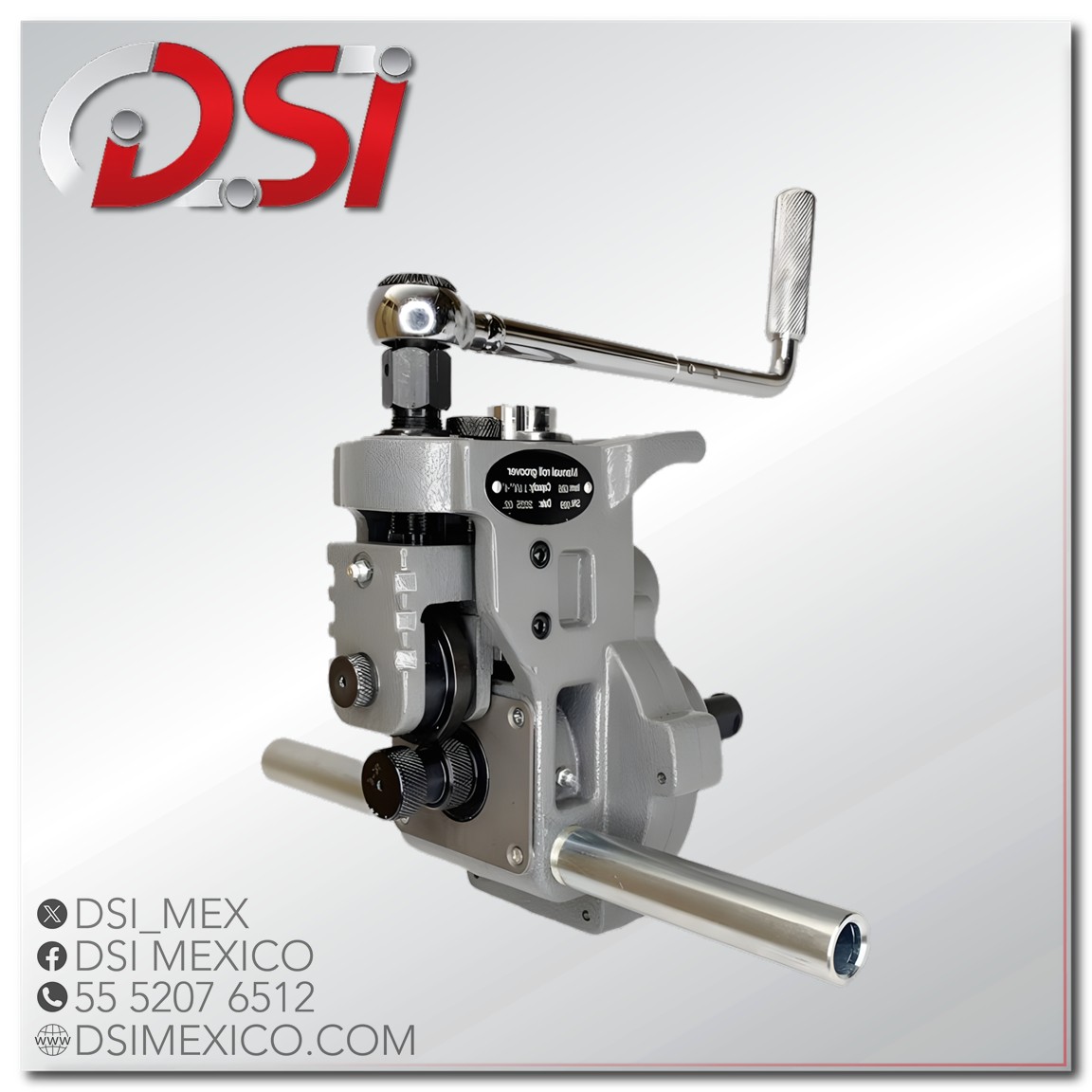 Ranuradora combinada por rodillos